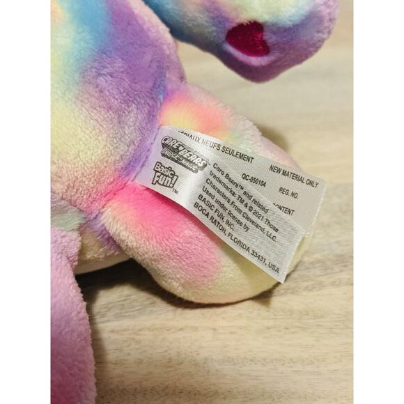 Care Bears 12” Cheer Bear Unicorn 2021 “Hoodie Friends” Pink Plush Toy - Picture 5 of 6